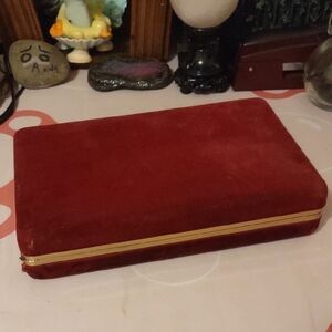 Red Velvet Jewelry Box